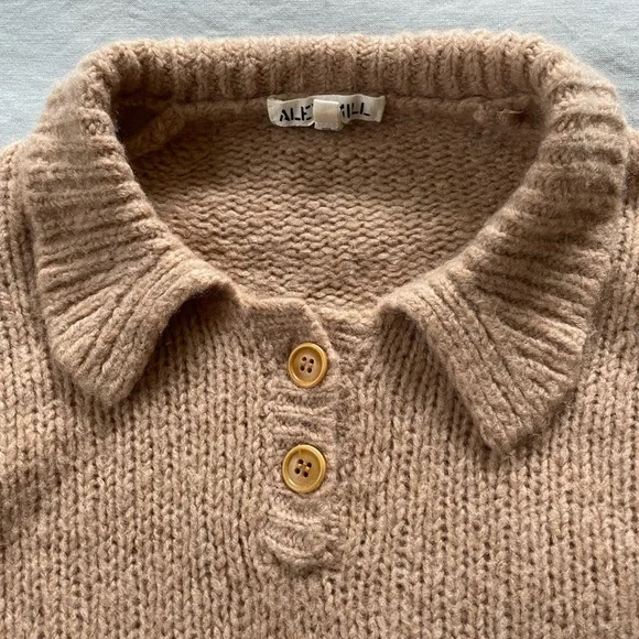Alex Mill Teddy Polo Sweater - Picture 2 of 3